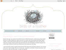 Tablet Screenshot of birdsofafeatherdesign.com